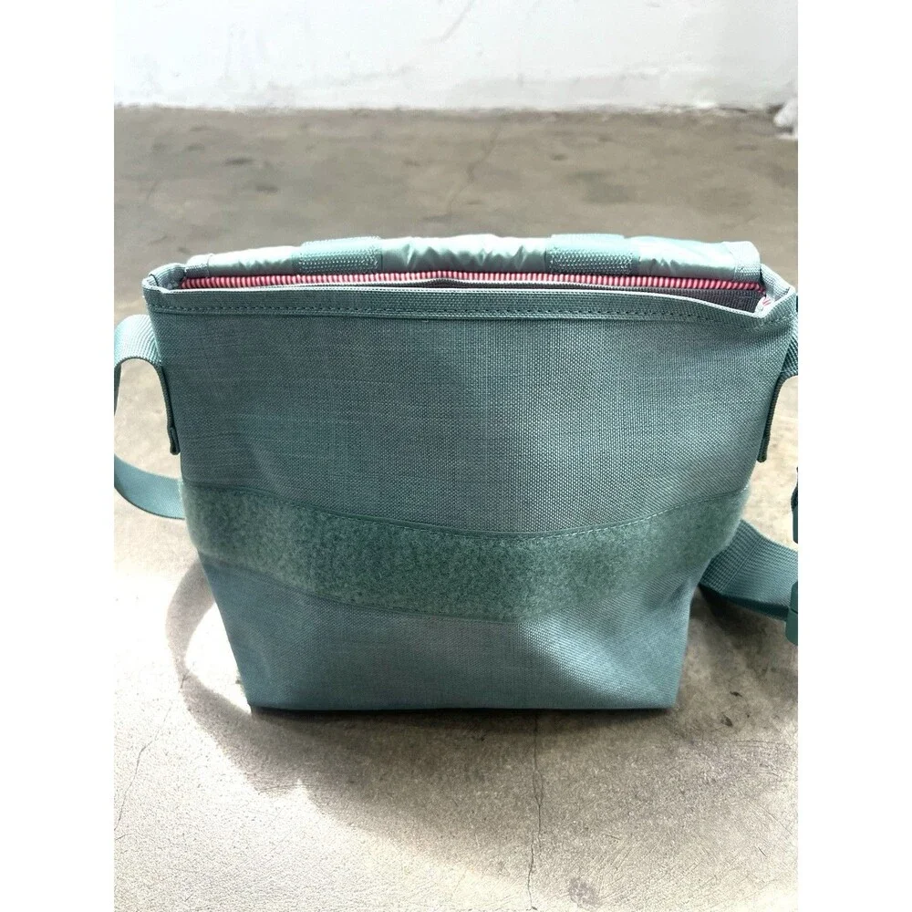 NWT Herschel Supply Co. Grade Mini Messenger Bag Oil Blue Crosshatch Nordstrom